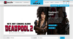 Desktop Screenshot of cinestar.com.pk